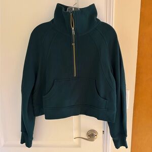 Lululemon scuba oversized funnel neck half zip